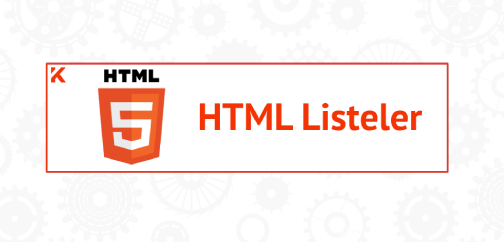 HTML'de Listeler (<li> Etiketi) Nasıl Kullanılır? Thumbnail